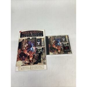 Alice Cooper The Last Temptation Book # 1 NM Marvel Comic Book & CD